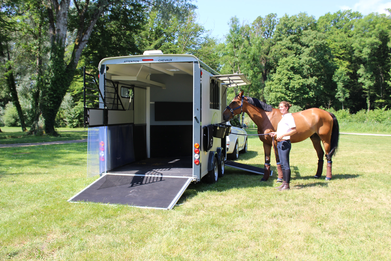 Chevon Liberte Herringbone Trailers