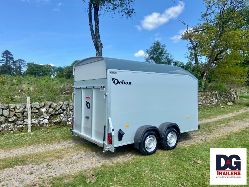 Buy a Debon Roadster C700 Box Van Trailer in Grey - D&G Trailers