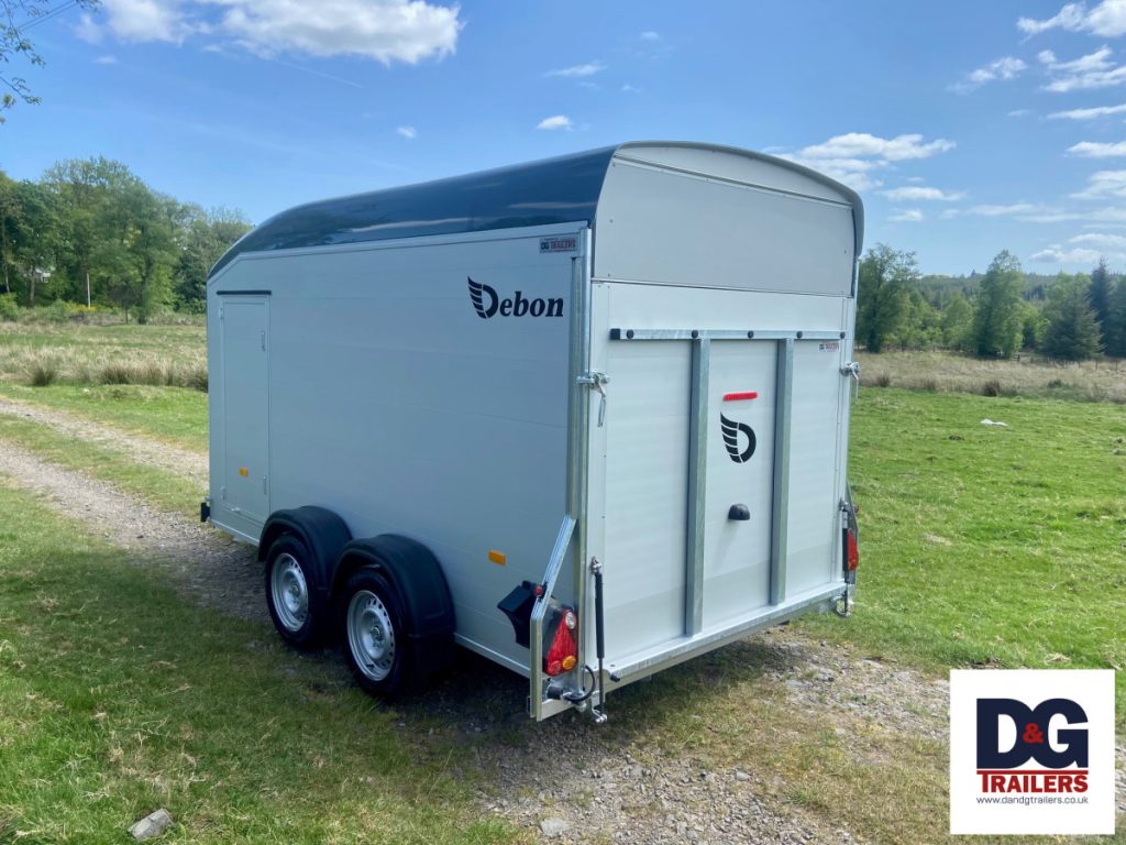 Buy a Debon Roadster C700 Box Van Trailer in Grey - D&G Trailers